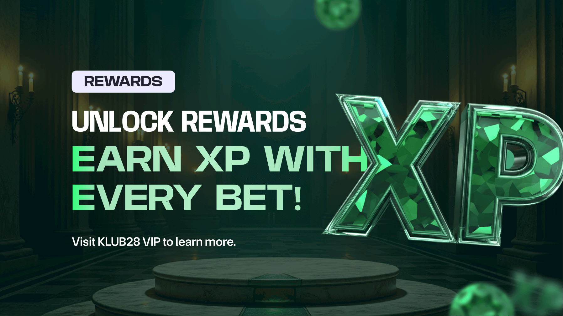 Earn XP with Every Bet 💎